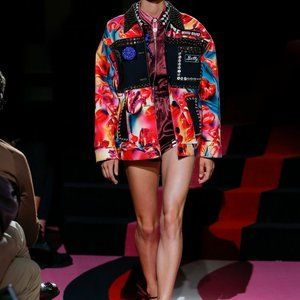 MIU MIU Resort 2018 Floral Romper/Jacket